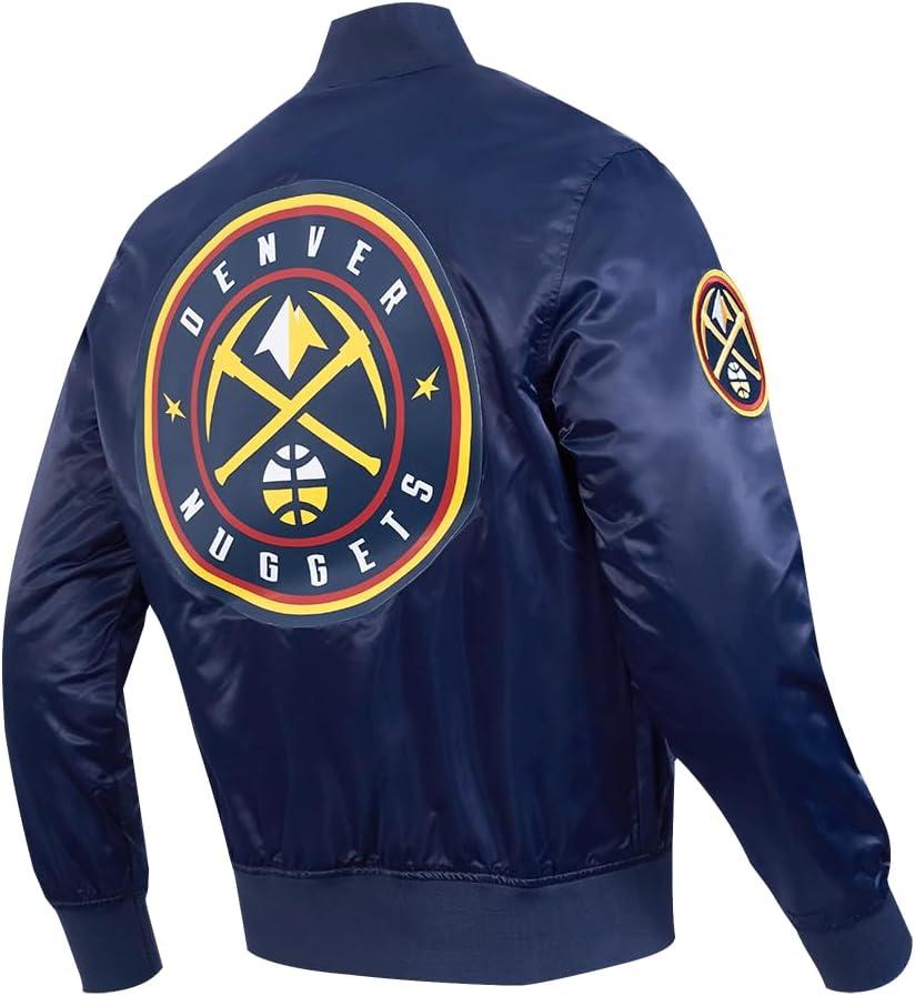 imagePro Standard NBA mens Mens Nba Classic Satin JacketMidnight Navy
