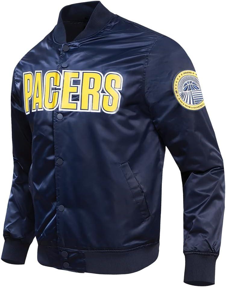 imagePro Standard NBA mens Mens Nba Classic Satin JacketMidnight Navy