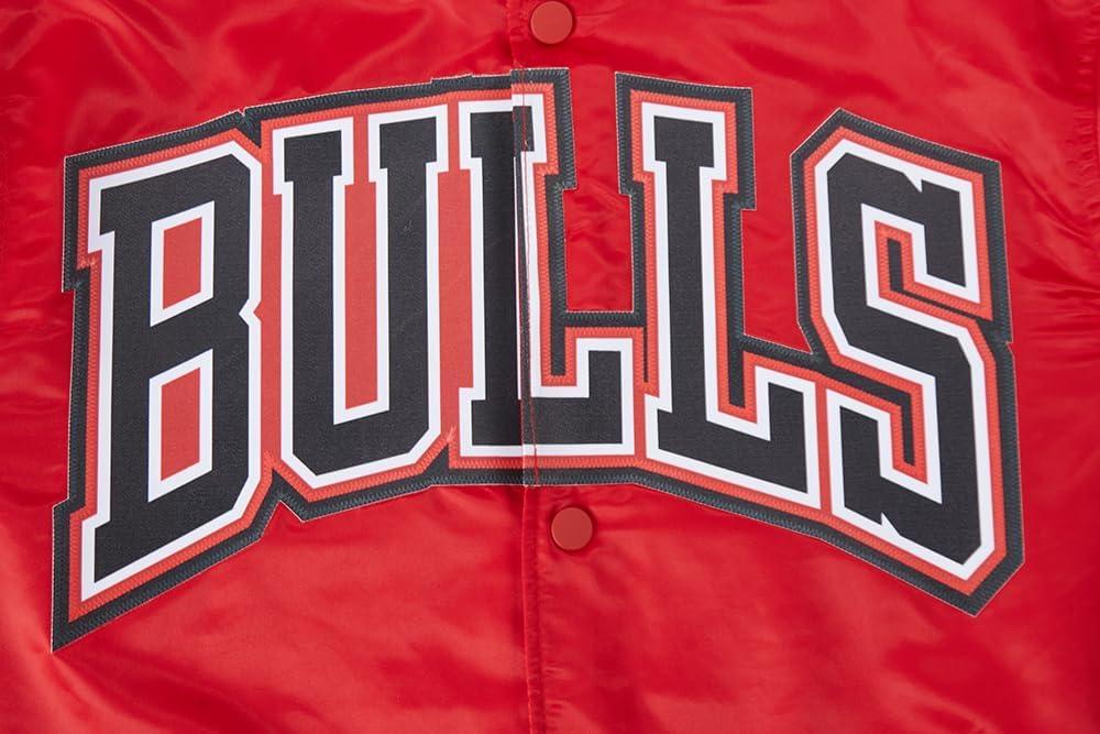 imagePro Standard NBA mens Mens Nba Classic Satin JacketRed
