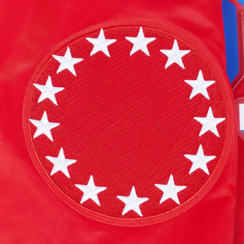 imagePro Standard NBA mens Mens Nba Classic Satin JacketRed