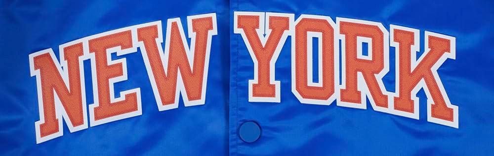 imagePro Standard NBA mens Mens Nba Classic Satin JacketRoyal Blue