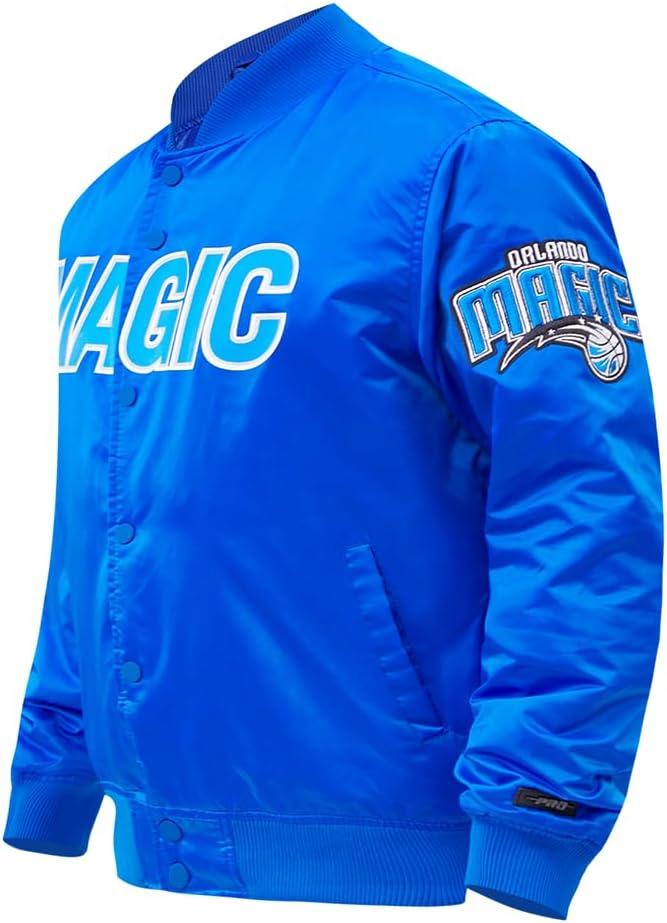 imagePro Standard NBA mens Mens Nba Classic Satin JacketRoyal Blue