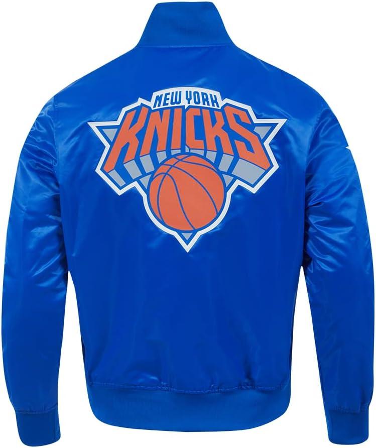 imagePro Standard NBA mens Mens Nba Classic Satin JacketRoyal Blue