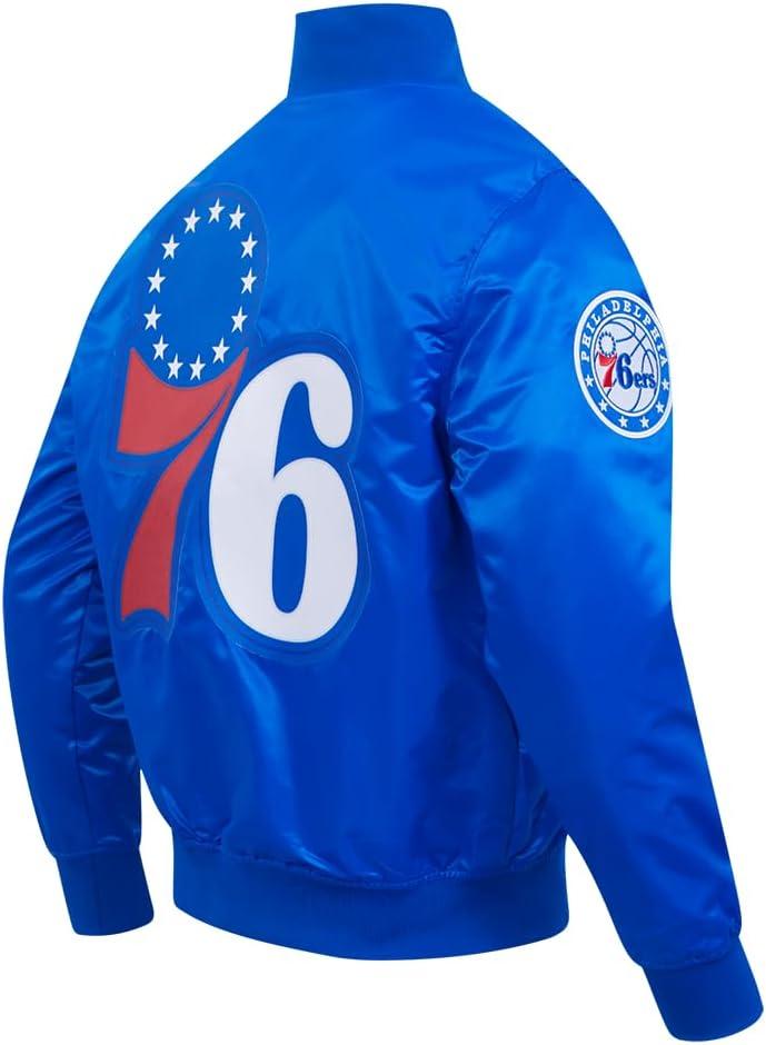 imagePro Standard NBA mens Mens Nba Classic Satin JacketRoyal Blue