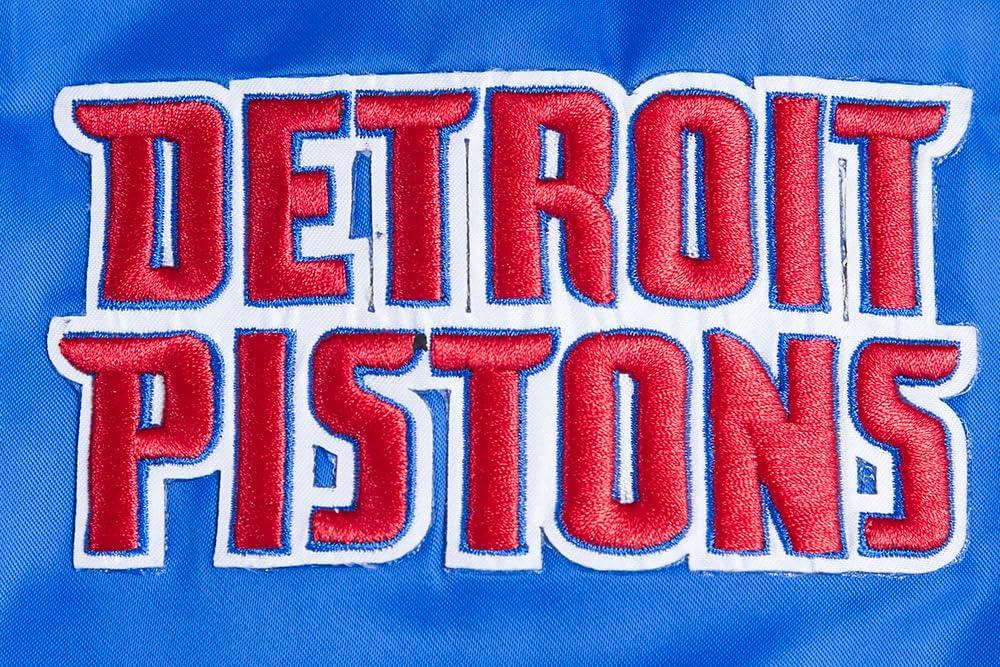 imagePro Standard NBA mens Mens Nba Retro Classics Satin JacketRoyal BlueRed