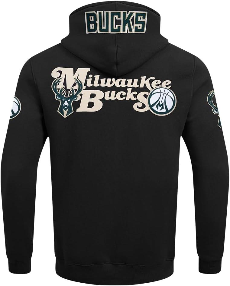 imagePro Standard NBA mens Mens Nba Souvenir Brushed Back French Terry Pull Over HoodieBlack