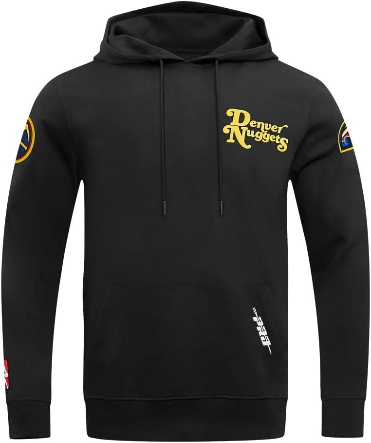 imagePro Standard NBA mens Mens Nba Souvenir Brushed Back French Terry Pull Over HoodieBlack