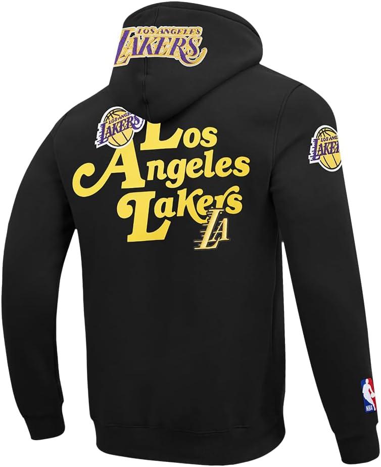 imagePro Standard NBA mens Mens Nba Souvenir Brushed Back French Terry Pull Over HoodieBlack