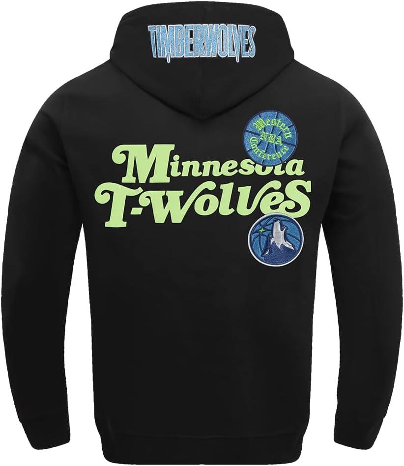 imagePro Standard NBA mens Mens Nba Souvenir Brushed Back French Terry Pull Over HoodieBlack