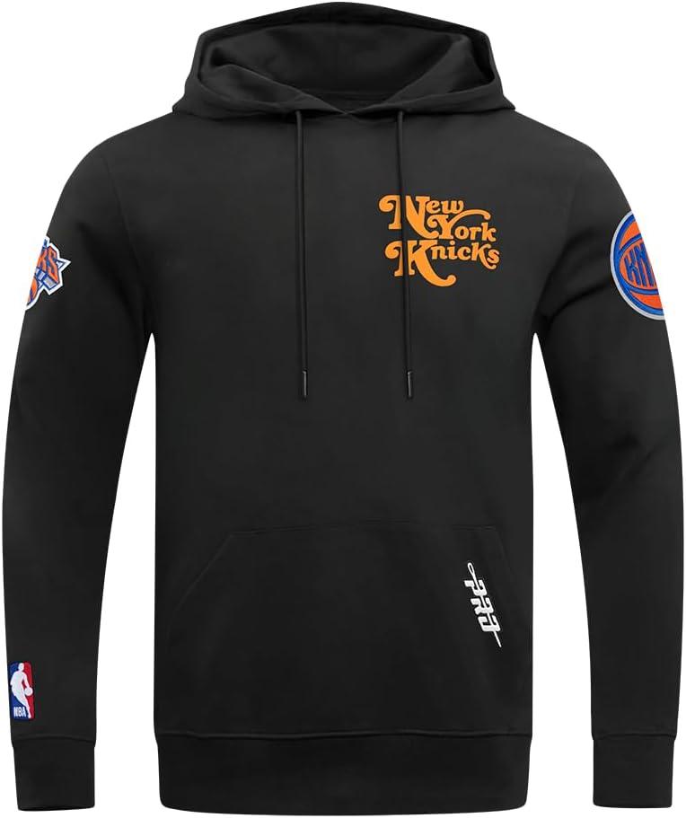 imagePro Standard NBA mens Mens Nba Souvenir Brushed Back French Terry Pull Over HoodieBlack
