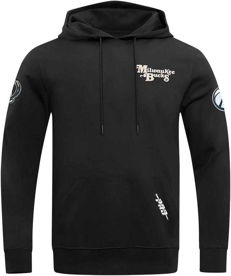 imagePro Standard NBA mens Mens Nba Souvenir Brushed Back French Terry Pull Over HoodieBlack