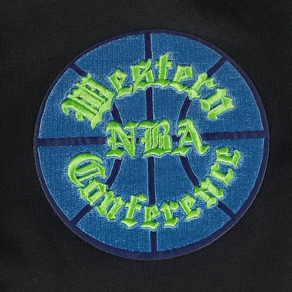 imagePro Standard NBA mens Mens Nba Souvenir Brushed Back French Terry Pull Over HoodieBlack