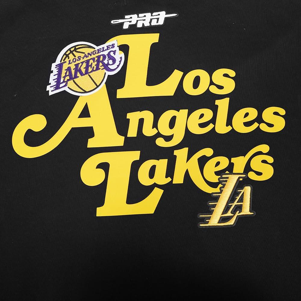 imagePro Standard NBA mens Mens Nba Souvenir Brushed Back French Terry Pull Over HoodieBlack