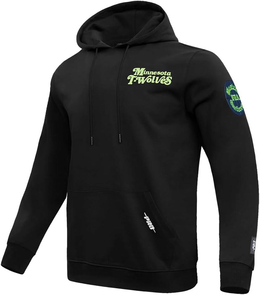 imagePro Standard NBA mens Mens Nba Souvenir Brushed Back French Terry Pull Over HoodieBlack