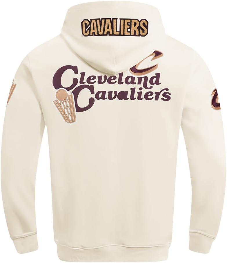 imagePro Standard NBA mens Mens Nba Souvenir Brushed Back French Terry Pull Over HoodieEggshell