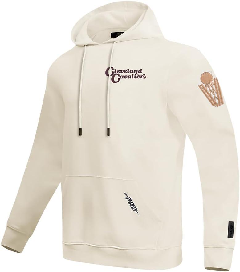 imagePro Standard NBA mens Mens Nba Souvenir Brushed Back French Terry Pull Over HoodieEggshell