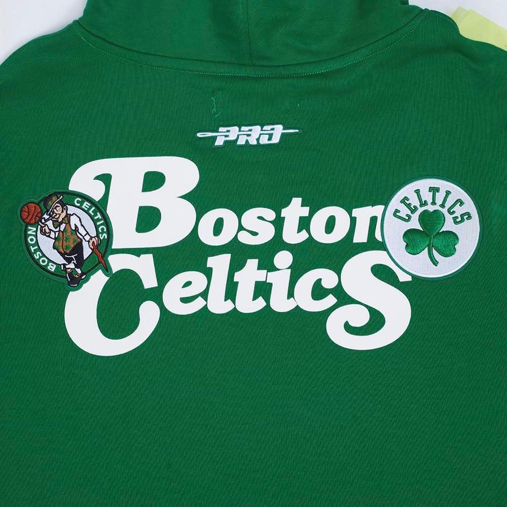 imagePro Standard NBA mens Mens Nba Souvenir Brushed Back French Terry Pull Over HoodieKelly Green