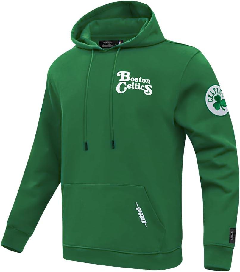 imagePro Standard NBA mens Mens Nba Souvenir Brushed Back French Terry Pull Over HoodieKelly Green