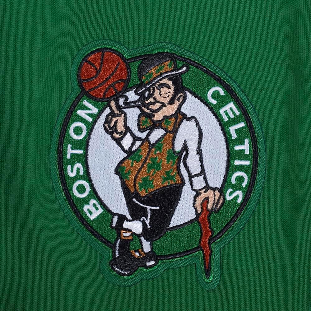 imagePro Standard NBA mens Mens Nba Souvenir Brushed Back French Terry Pull Over HoodieKelly Green