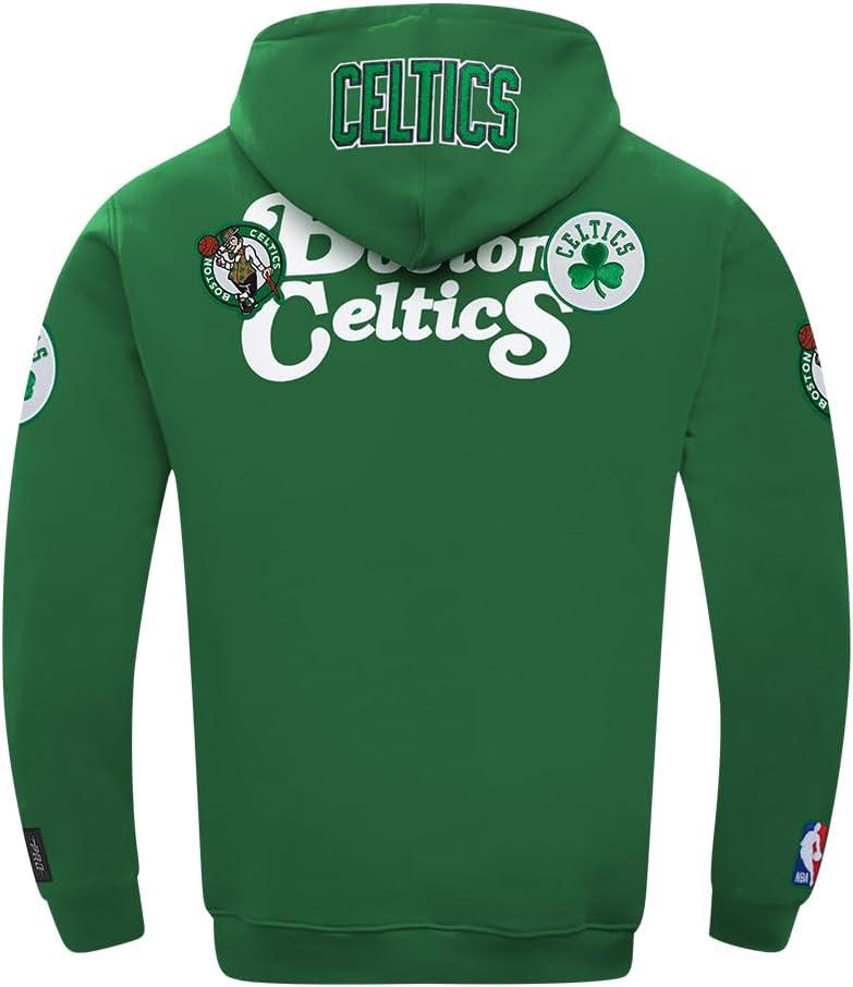 imagePro Standard NBA mens Mens Nba Souvenir Brushed Back French Terry Pull Over HoodieKelly Green