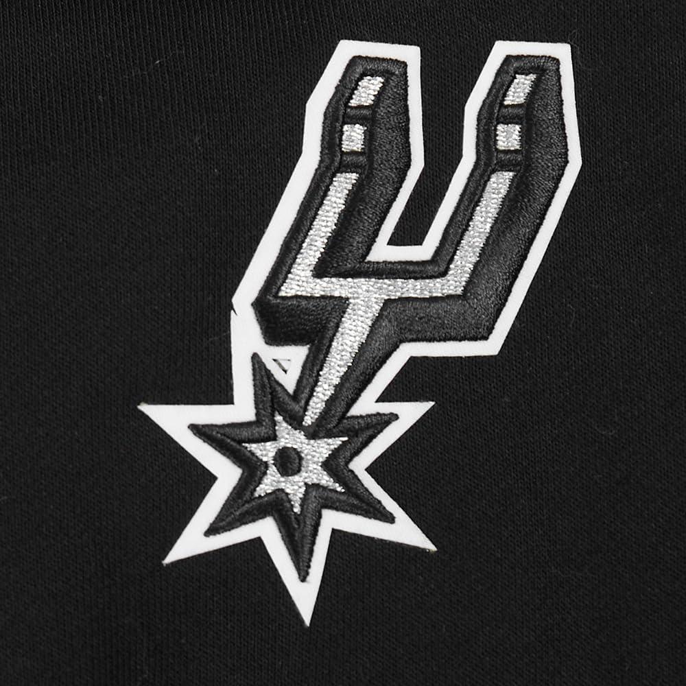 imagePro Standard NBA womens Womens Nba Retro Classics Brushed Back French Terry Crewneck SweatshirtBlackGray