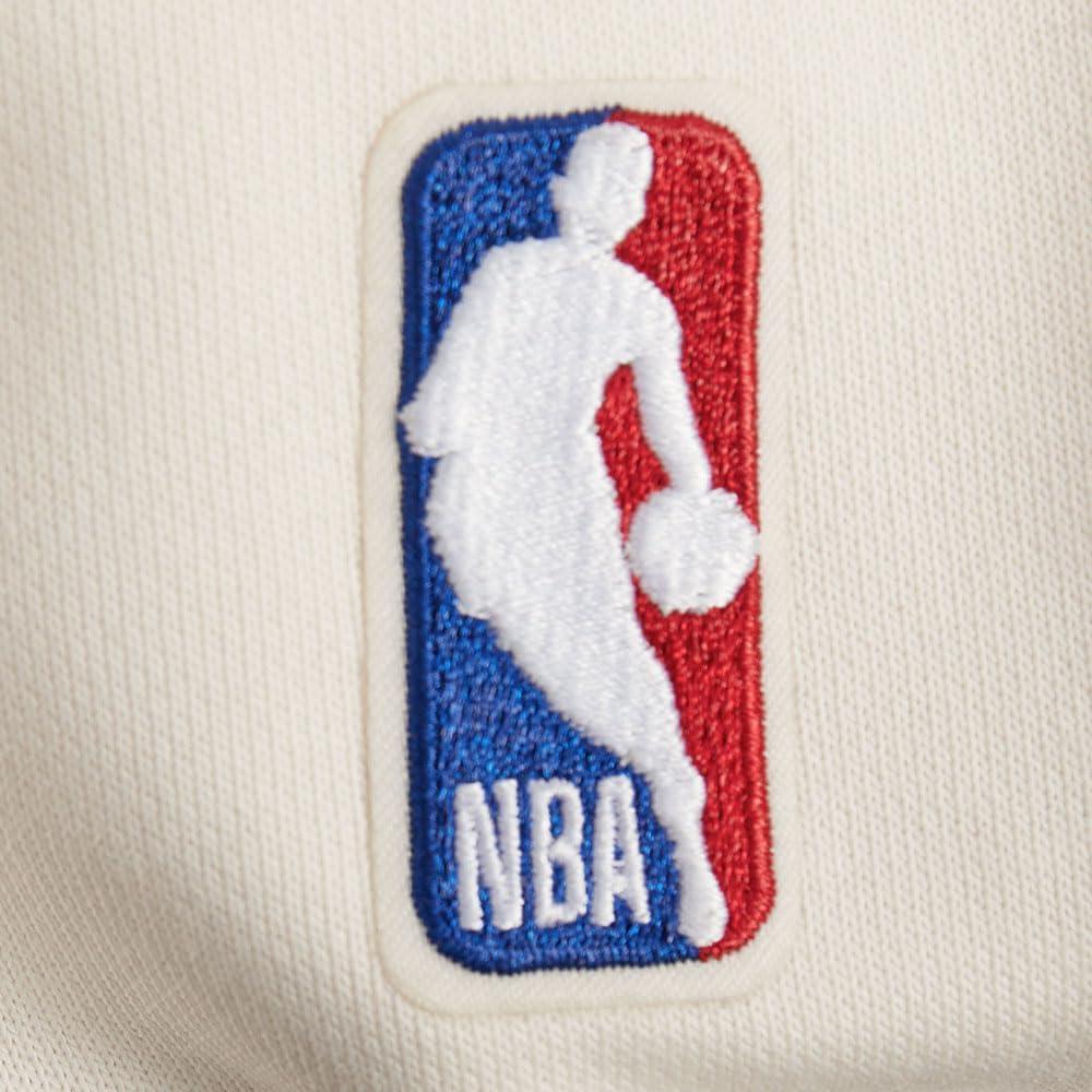 imagePro Standard NBA womens Womens Nba Retro Classics Brushed Back French Terry Crewneck SweatshirtEggshell Midnight Navy