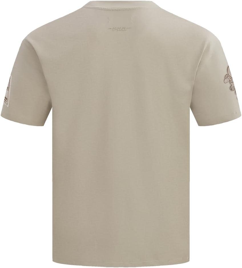 imagePro Standard NCAA Mens Mens College Neutral Cotton Short Sleeve TeeTaupe