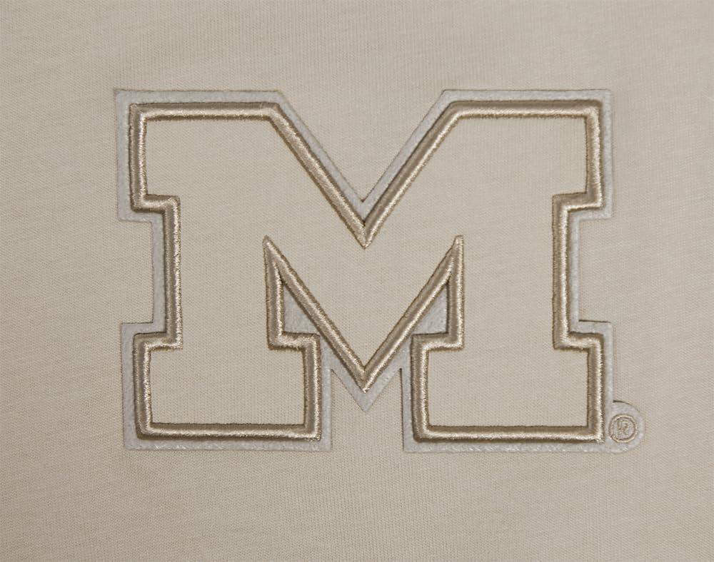 imagePro Standard NCAA Mens Mens College Neutral Cotton Short Sleeve TeeTaupe