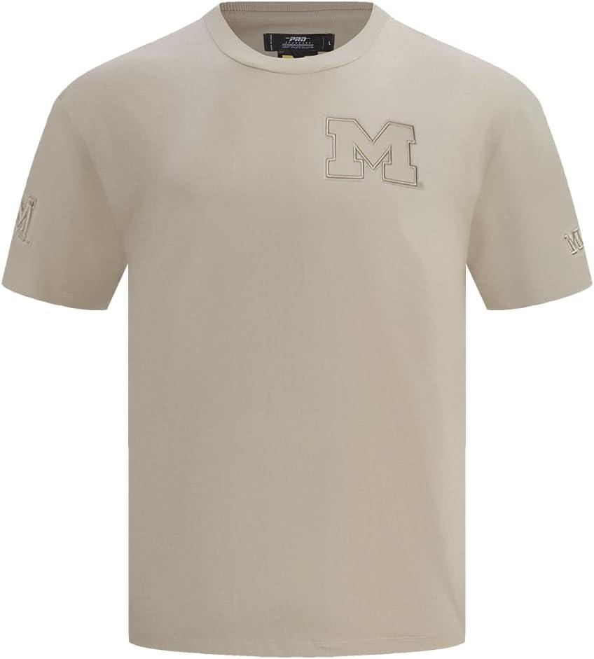 imagePro Standard NCAA Mens Mens College Neutral Cotton Short Sleeve TeeTaupe