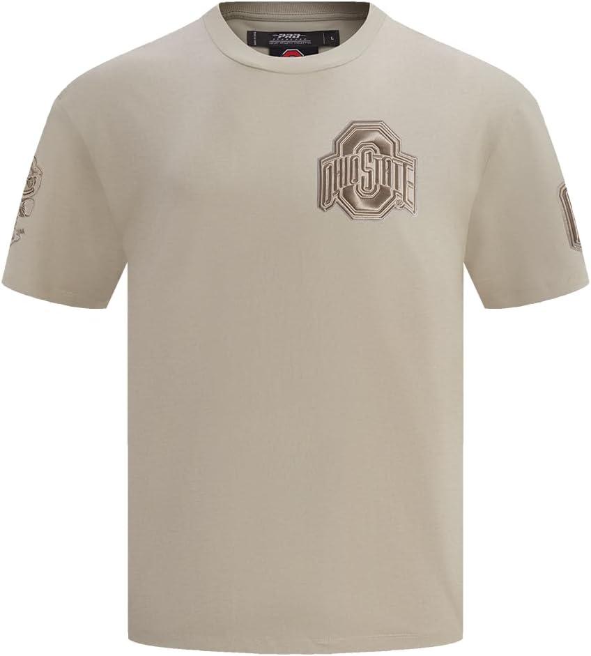 imagePro Standard NCAA Mens Mens College Neutral Cotton Short Sleeve TeeTaupe