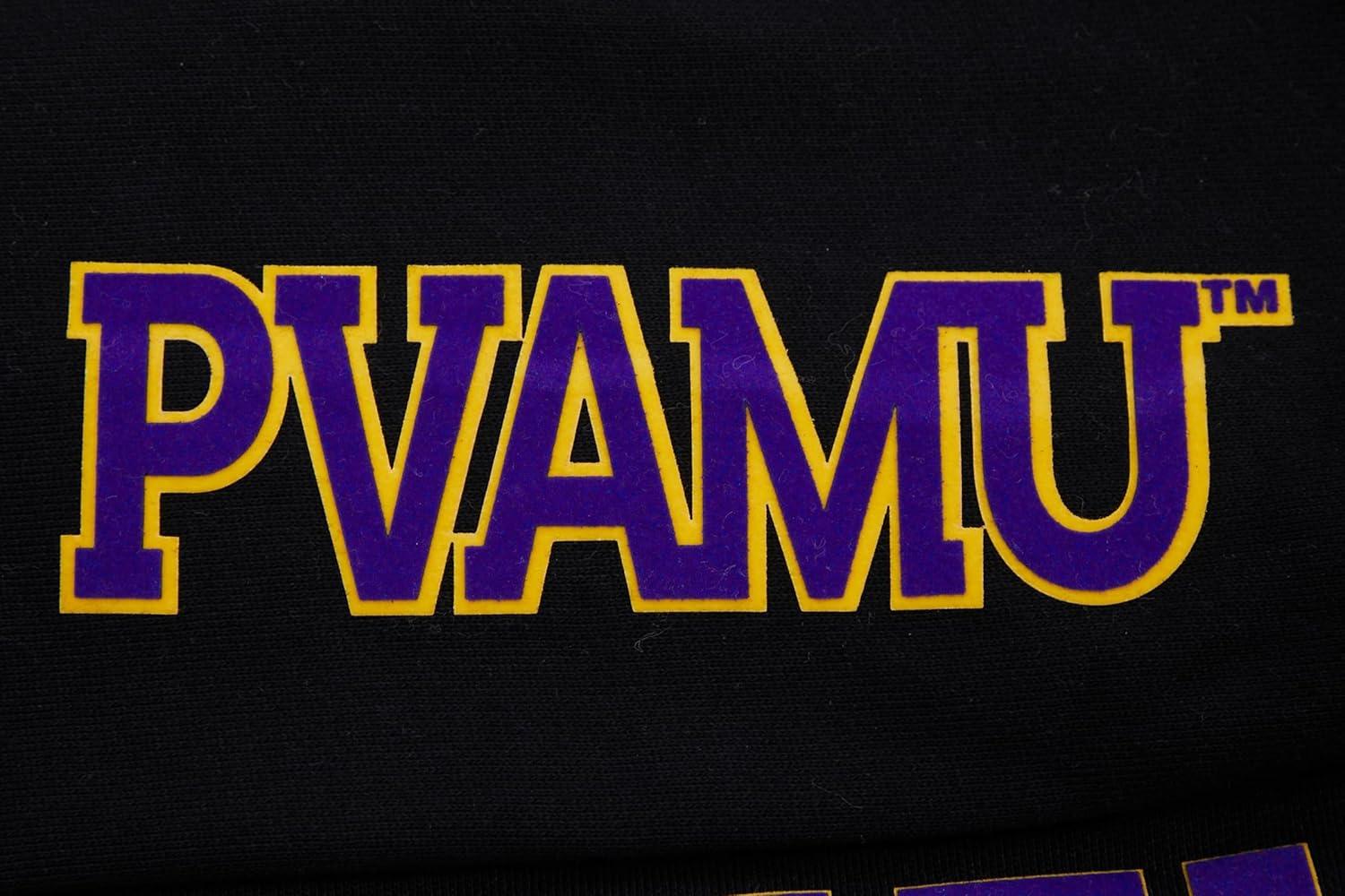 imagePro Standard NCAA mens Mens College Classic Chenille Brushed Back French Terry Pull Over HoodieBlackPurple