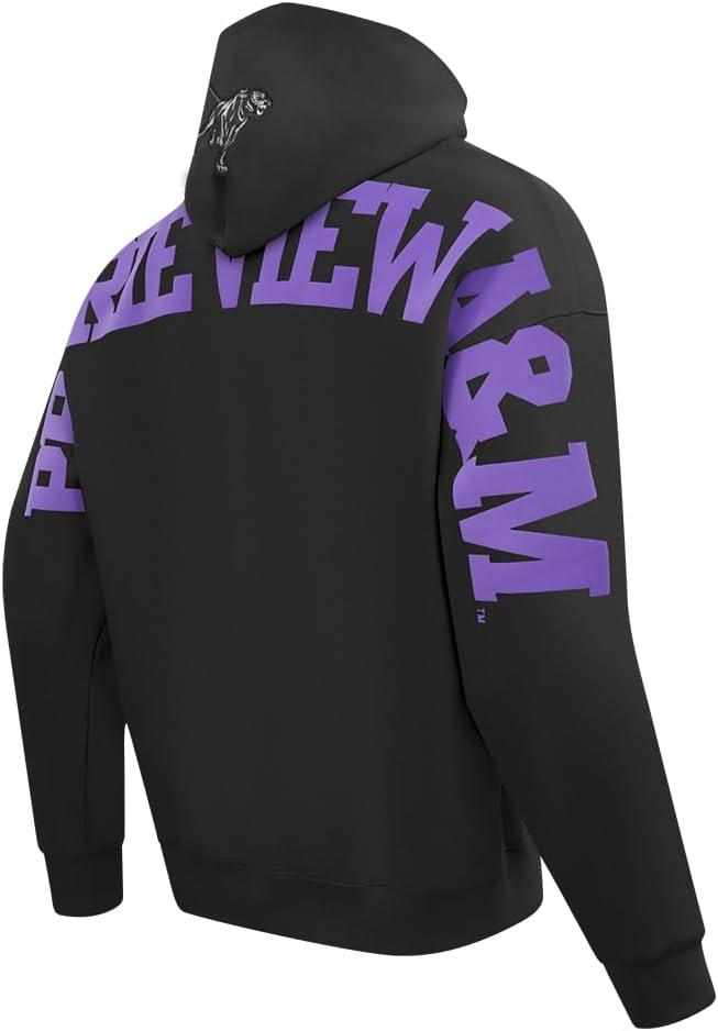 imagePro Standard NCAA mens Mens College Wingspan Fleece Pull Over HoodieBlack