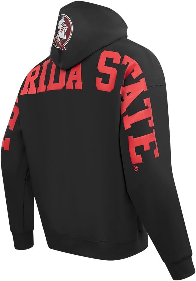 imagePro Standard NCAA mens Mens College Wingspan Fleece Pull Over HoodieBlack