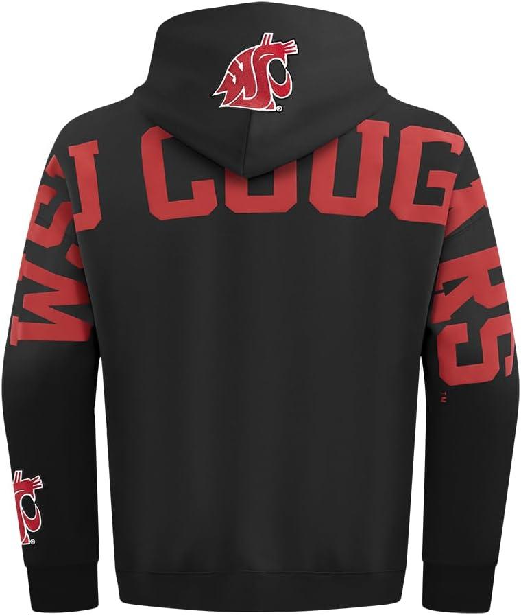 imagePro Standard NCAA mens Mens College Wingspan Fleece Pull Over HoodieBlack
