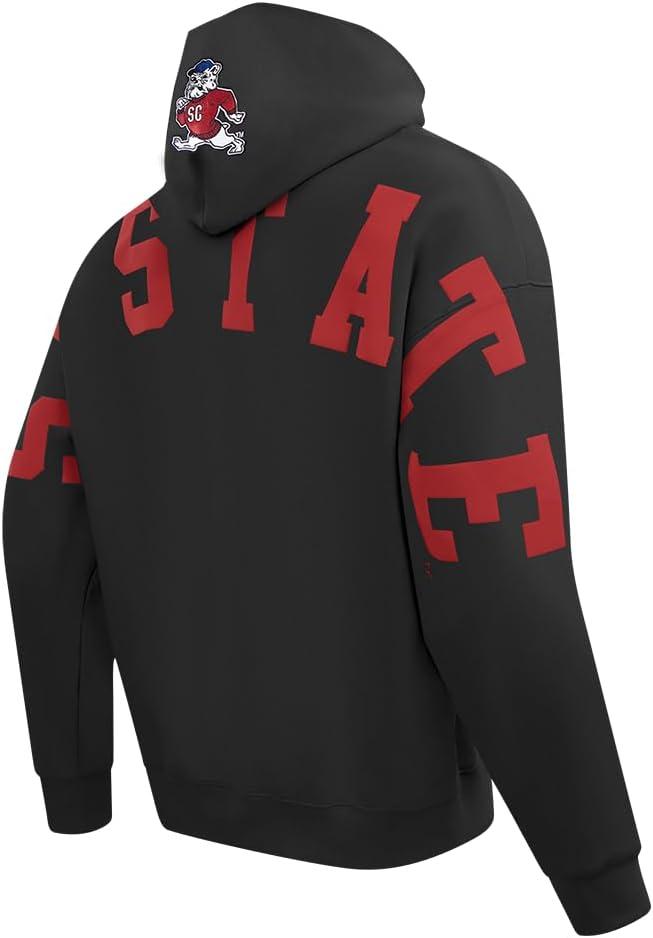imagePro Standard NCAA mens Mens College Wingspan Fleece Pull Over HoodieBlack