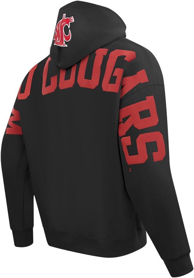 imagePro Standard NCAA mens Mens College Wingspan Fleece Pull Over HoodieBlack