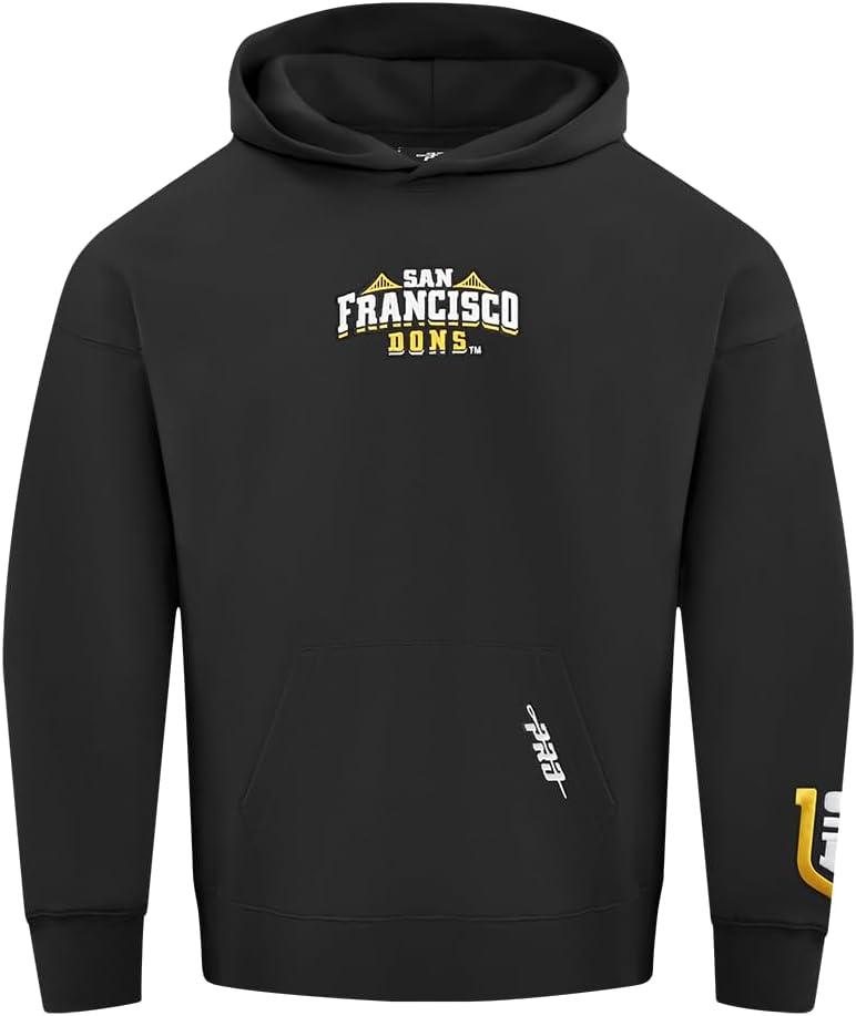 imagePro Standard NCAA mens Mens College Wingspan Fleece Pull Over HoodieBlack