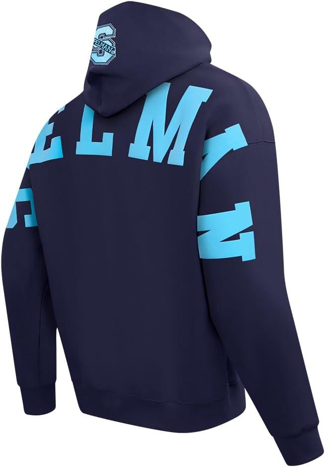 imagePro Standard NCAA mens Mens College Wingspan Fleece Pull Over HoodieMidnight Navy
