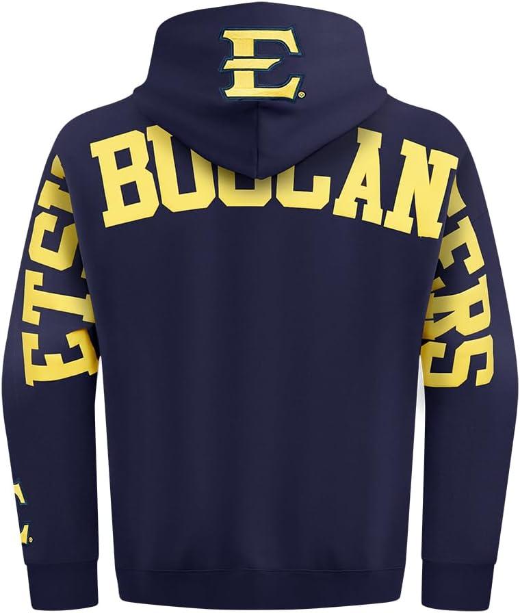 imagePro Standard NCAA mens Mens College Wingspan Fleece Pull Over HoodieMidnight Navy