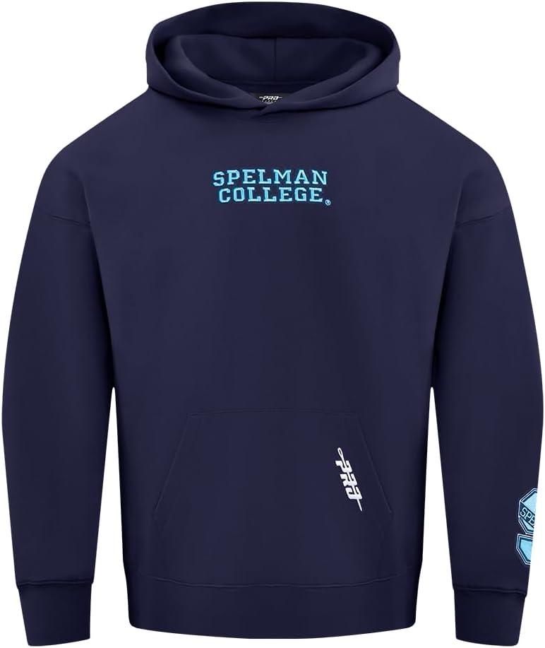 imagePro Standard NCAA mens Mens College Wingspan Fleece Pull Over HoodieMidnight Navy