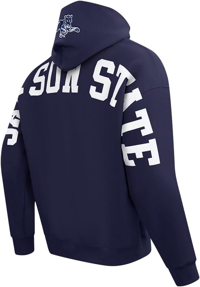 imagePro Standard NCAA mens Mens College Wingspan Fleece Pull Over HoodieMidnight Navy