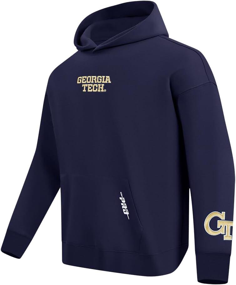 imagePro Standard NCAA mens Mens College Wingspan Fleece Pull Over HoodieMidnight Navy