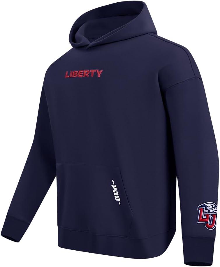 imagePro Standard NCAA mens Mens College Wingspan Fleece Pull Over HoodieMidnight Navy