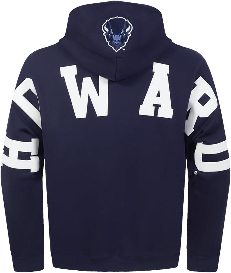 imagePro Standard NCAA mens Mens College Wingspan Fleece Pull Over HoodieMidnight Navy