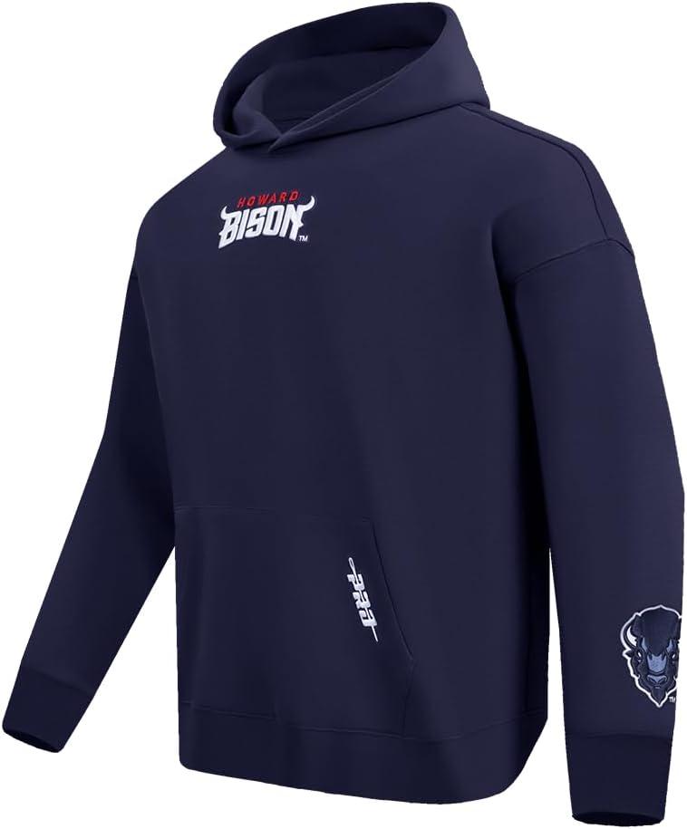 imagePro Standard NCAA mens Mens College Wingspan Fleece Pull Over HoodieMidnight Navy