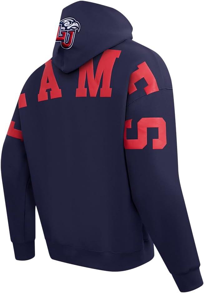 imagePro Standard NCAA mens Mens College Wingspan Fleece Pull Over HoodieMidnight Navy