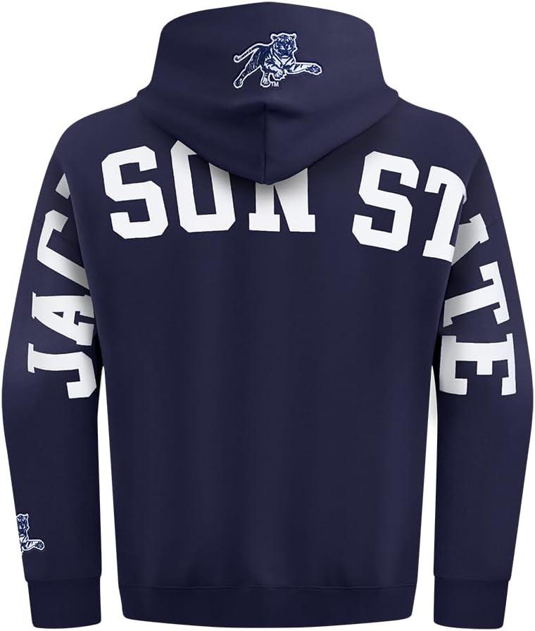imagePro Standard NCAA mens Mens College Wingspan Fleece Pull Over HoodieMidnight Navy