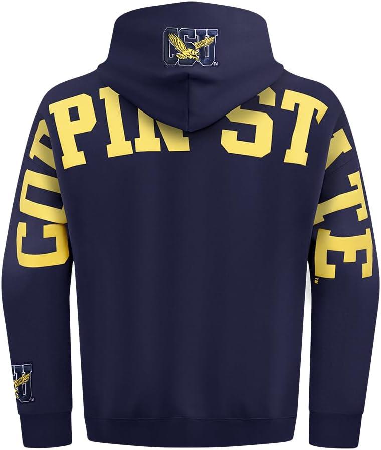 imagePro Standard NCAA mens Mens College Wingspan Fleece Pull Over HoodieMidnight Navy