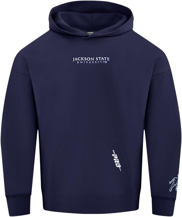 imagePro Standard NCAA mens Mens College Wingspan Fleece Pull Over HoodieMidnight Navy
