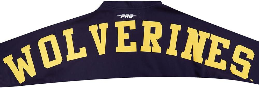 imagePro Standard NCAA mens Mens College Wingspan Fleece Pull Over HoodieMidnight Navy